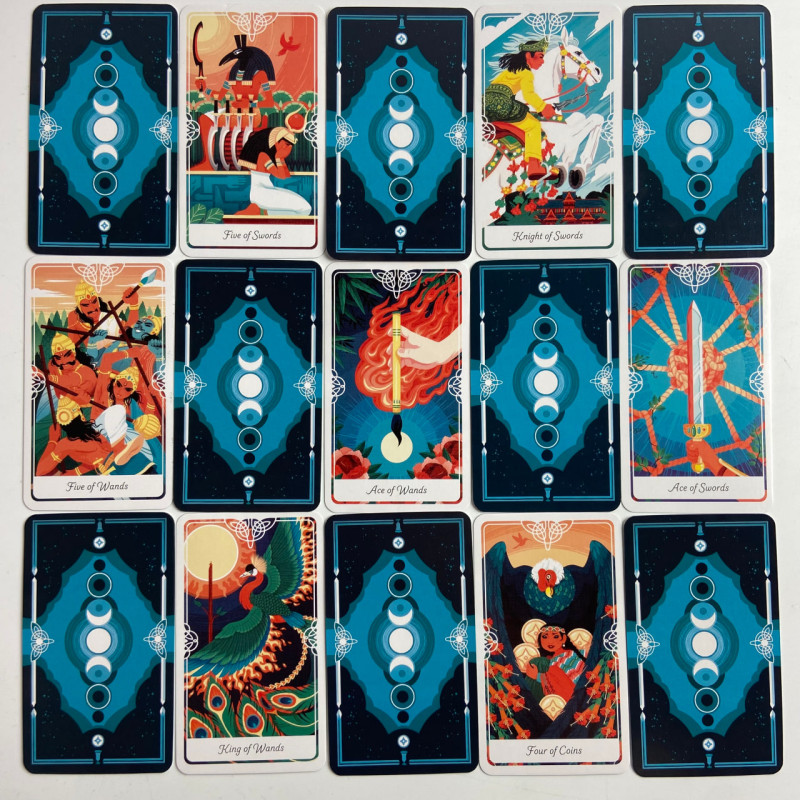 Карти Таро Tarot Of The Divine Божественного міні колода з міфами та казками