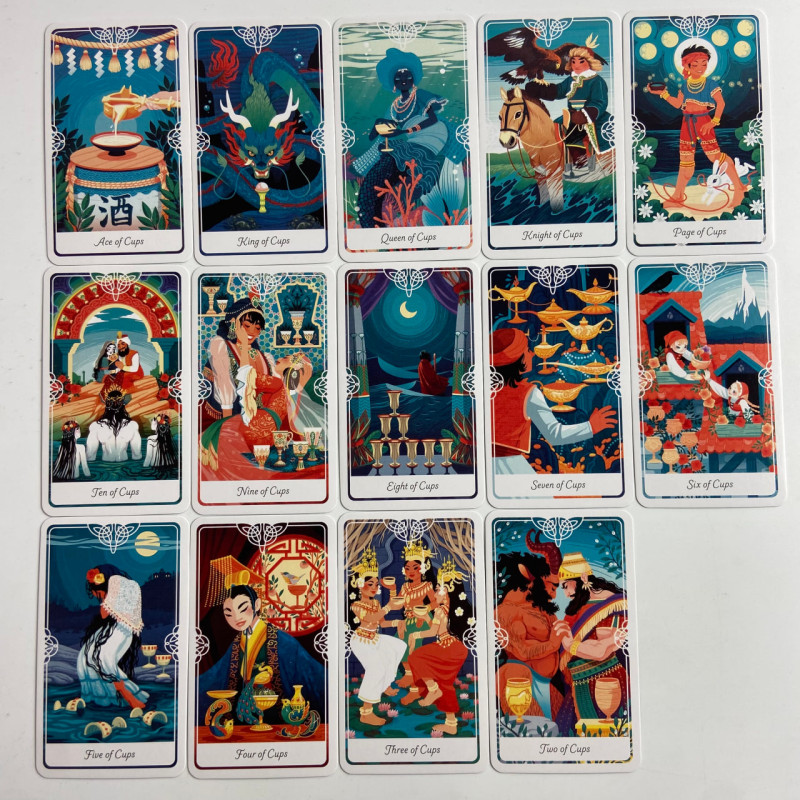 Карти Таро Tarot Of The Divine Божественного міні колода з міфами та казками