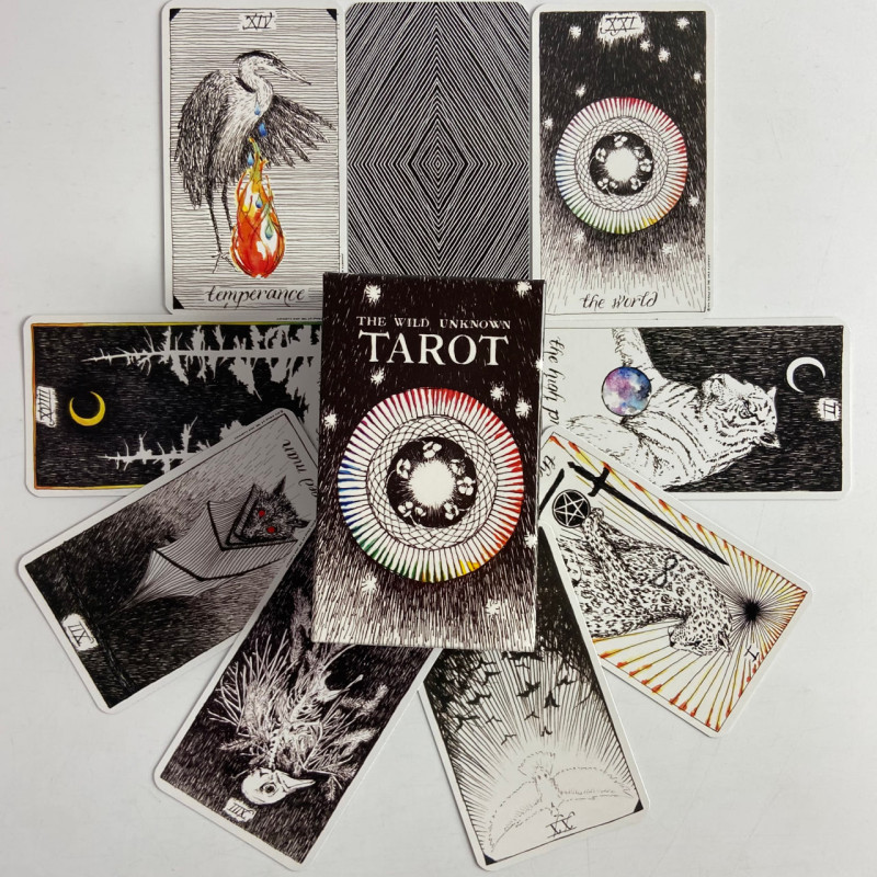 Карты Таро The Wild Unknown Tarot Дикое неизвестное минималистичная колода