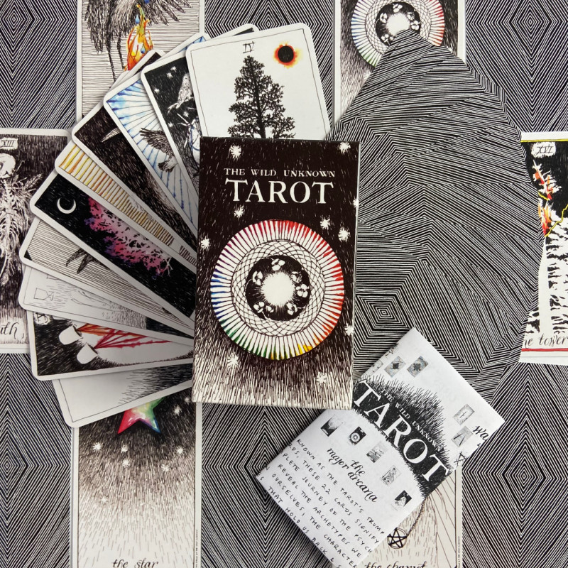 Карты Таро The Wild Unknown Tarot Дикое неизвестное минималистичная колода