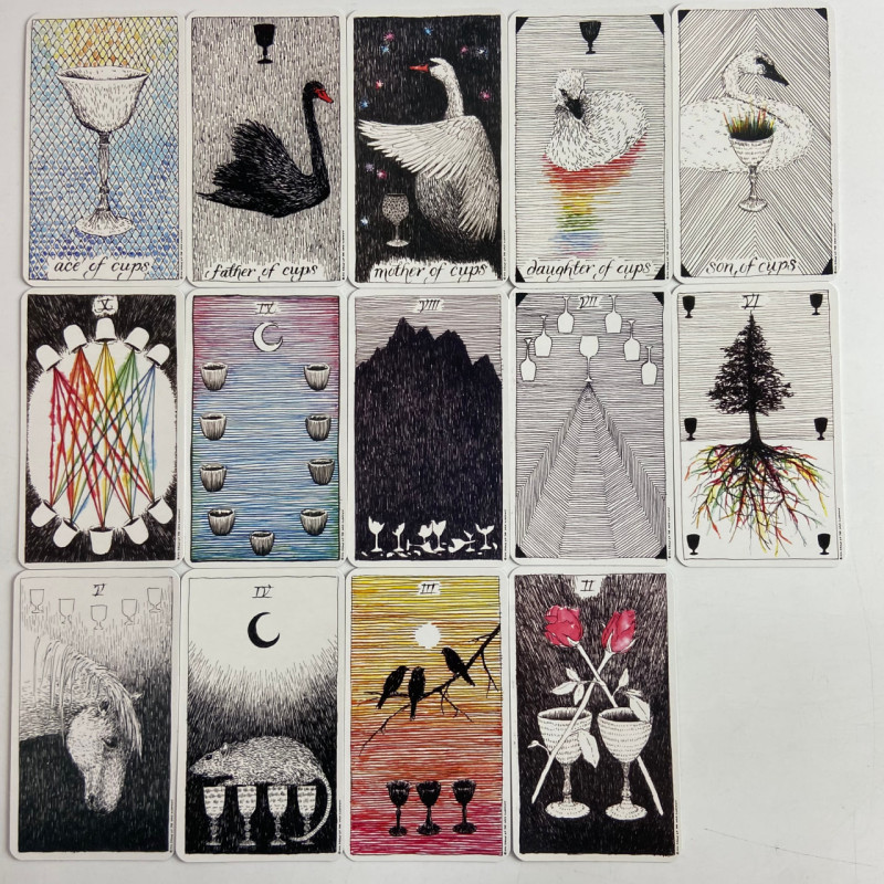 Карты Таро The Wild Unknown Tarot Дикое неизвестное минималистичная колода