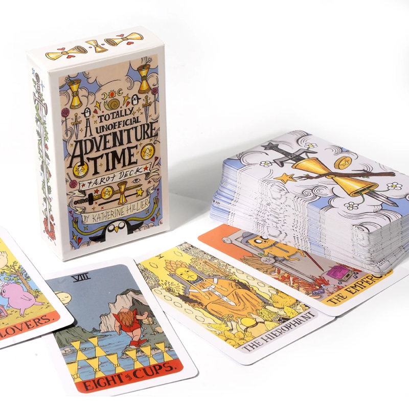 Карты Таро Adventure Time Totally Unofficial Adventure Time Tarot уменьшенная колода