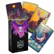 Карты Таро The Pacific Northwest Tarot с природной тематикой Тихоокеанского Северо-Запада