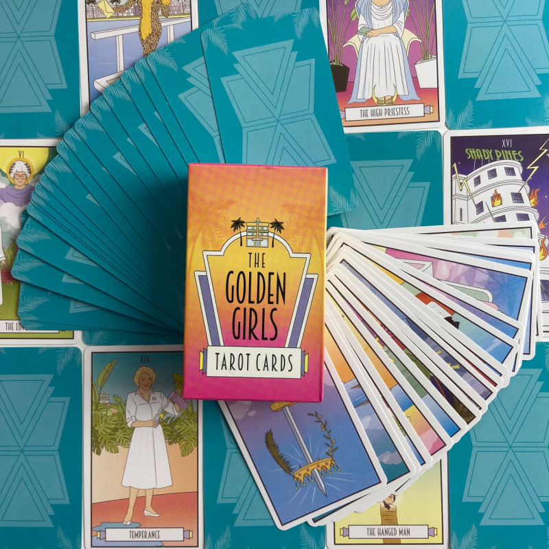 Карти Таро The Golden Girls Tarot Золоті Дівчата тематична колода Уейта