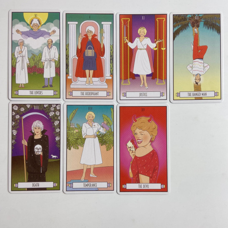 Карти Таро The Golden Girls Tarot Золоті Дівчата тематична колода Уейта