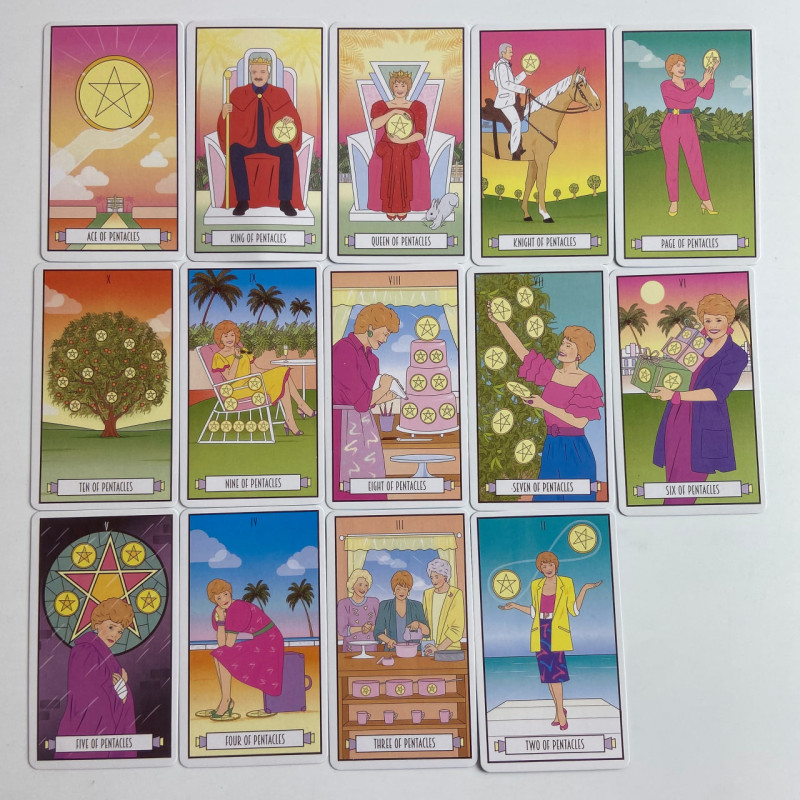 Карти Таро The Golden Girls Tarot Золоті Дівчата тематична колода Уейта
