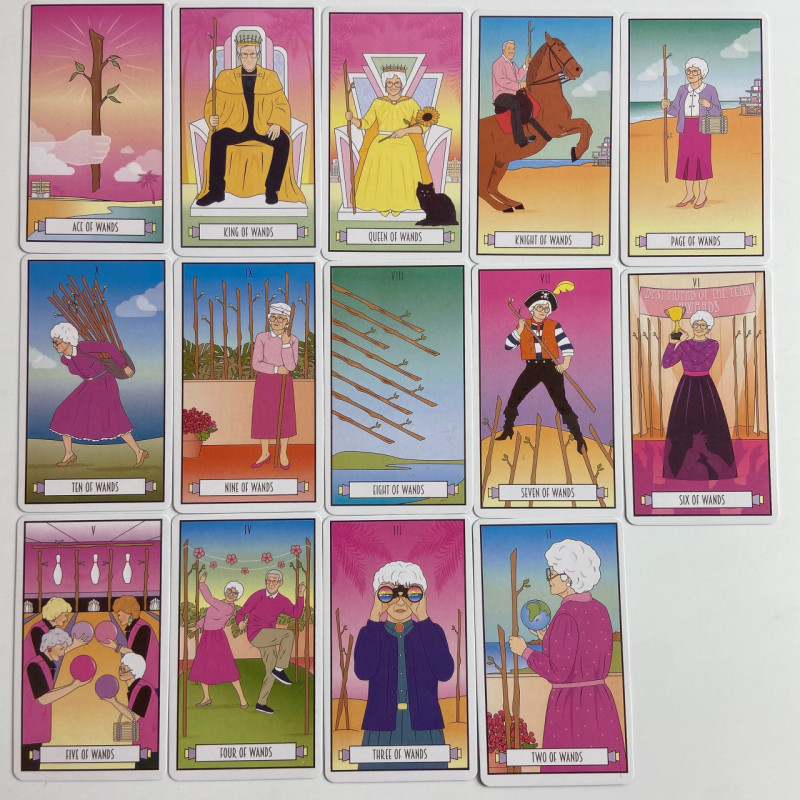 Карти Таро The Golden Girls Tarot Золоті Дівчата тематична колода Уейта