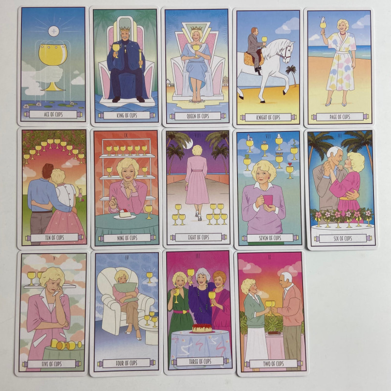 Карти Таро The Golden Girls Tarot Золоті Дівчата тематична колода Уейта