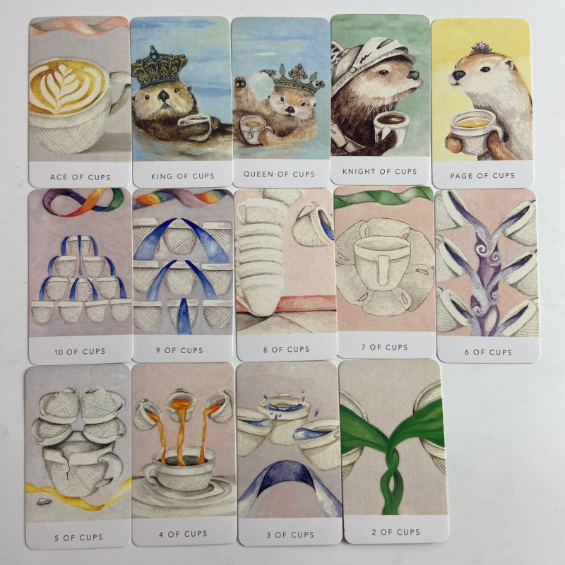 Карты Таро White Sage Tarot «Белый шалфей», уменьшенная колода, Тереза Хатч