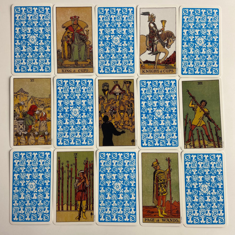 Карти Таро Райдера-Уейта The Original Rider Waite Tarot 1993 зменшена колода