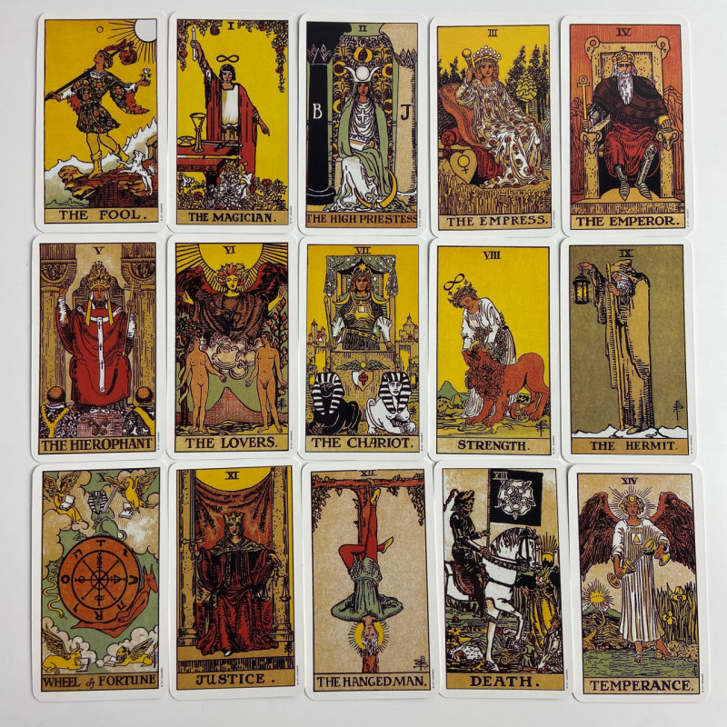 Карти Таро Райдера-Уейта The Original Rider Waite Tarot 1993 зменшена колода