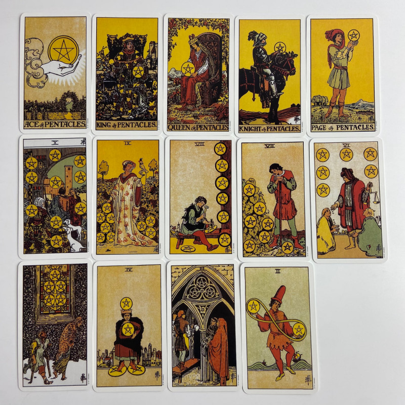 Карти Таро Райдера-Уейта The Original Rider Waite Tarot 1993 зменшена колода