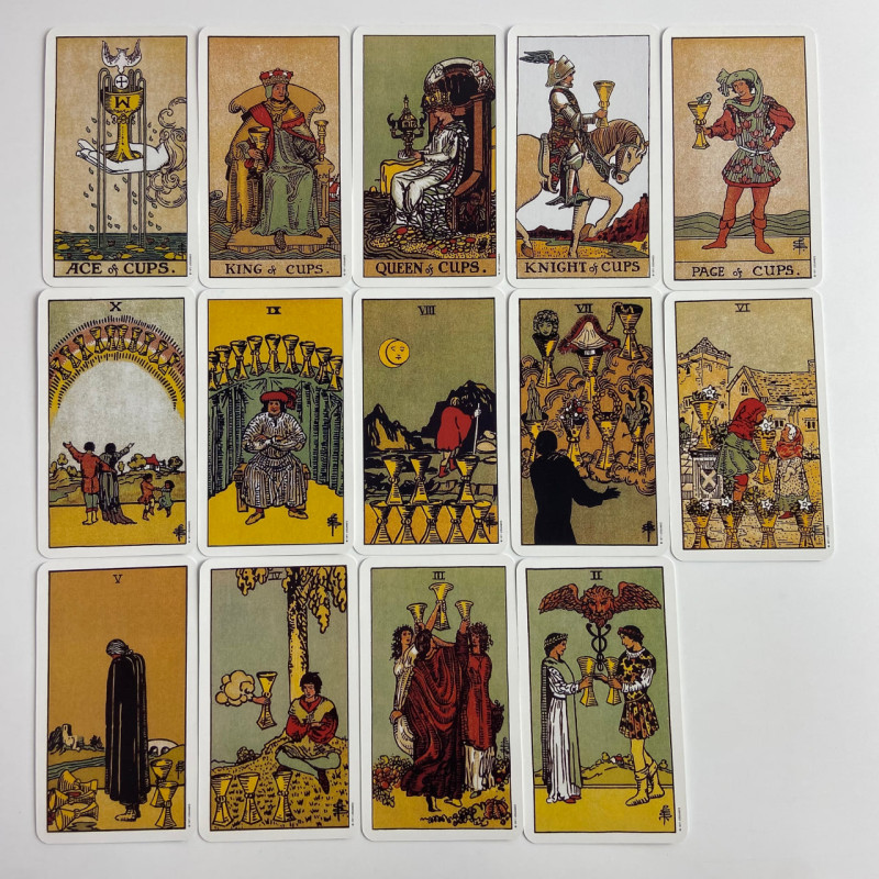 Карти Таро Райдера-Уейта The Original Rider Waite Tarot 1993 зменшена колода