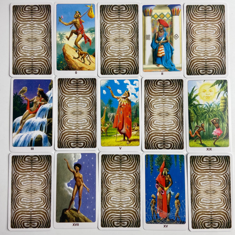 Карти Таро African American Tarot афро-американська тематика зменшена колода