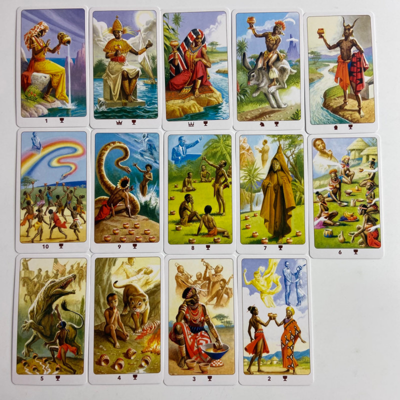 Карти Таро African American Tarot афро-американська тематика зменшена колода