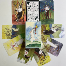 Карты Таро The Rabbit Tarot с кроликами на английском языке
