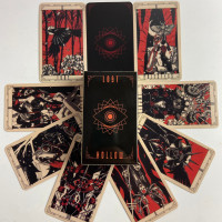 Карты Таро Lost Hollow Tarot «Затерянная Лощина», уменьшенная колода на английском языке