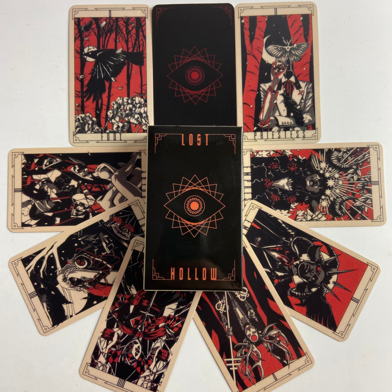 Карти Таро Lost Hollow Tarot Загублена Лощина зменшена колода англійською