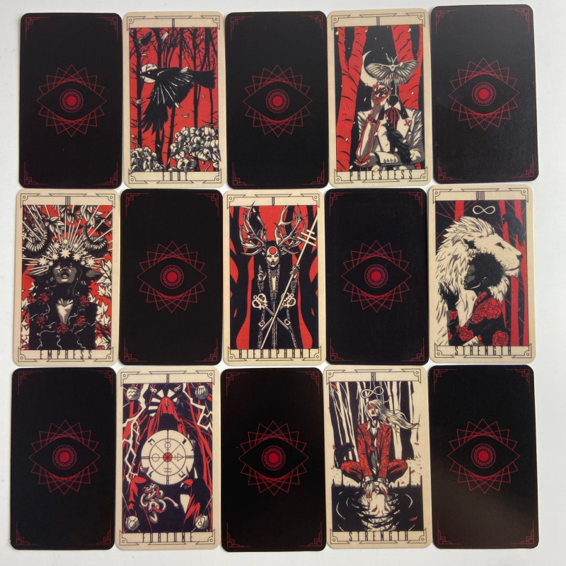 Карти Таро Lost Hollow Tarot Загублена Лощина зменшена колода англійською