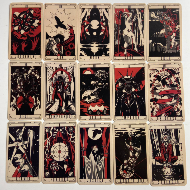 Карти Таро Lost Hollow Tarot Загублена Лощина зменшена колода англійською