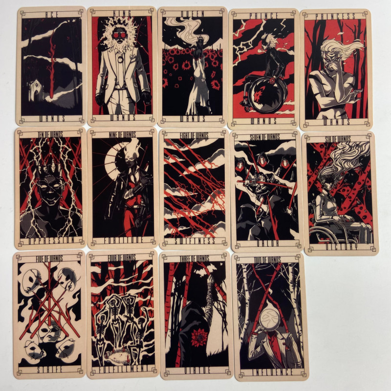 Карти Таро Lost Hollow Tarot Загублена Лощина зменшена колода англійською