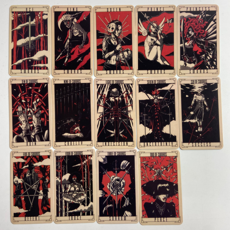Карти Таро Lost Hollow Tarot Загублена Лощина зменшена колода англійською