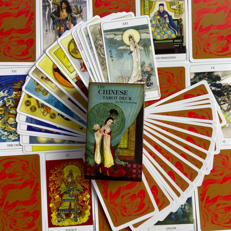 Карты Таро The Chinese Tarot Jui Guoliang китайская мифология уменьшенная колода