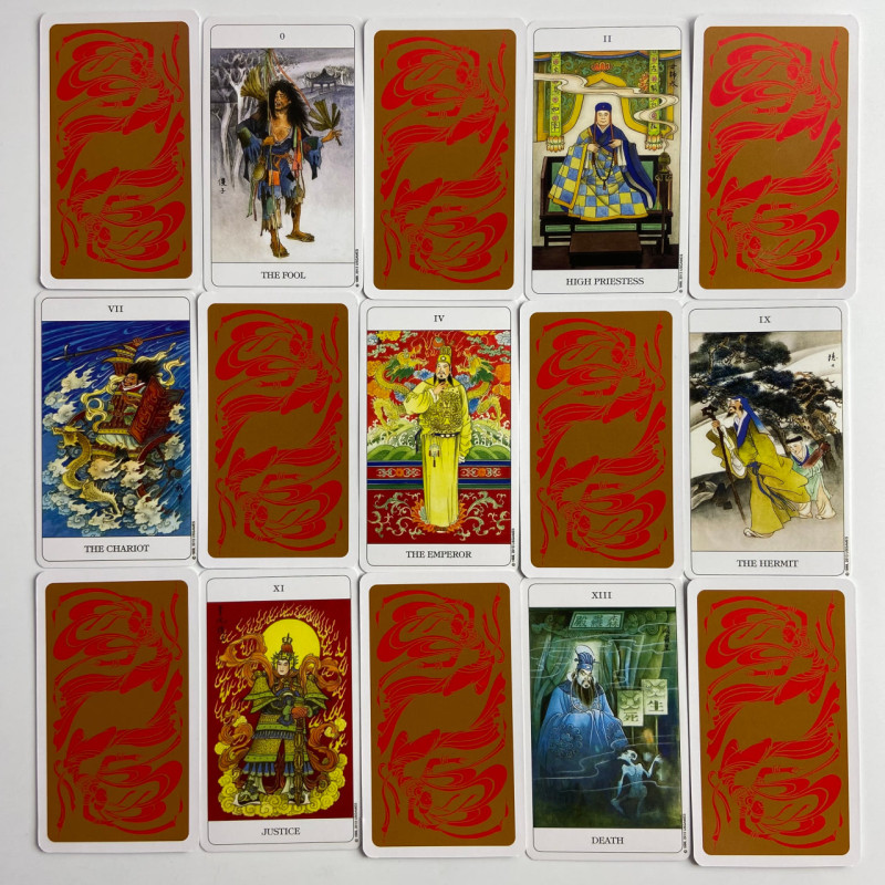 Карты Таро The Chinese Tarot Jui Guoliang китайская мифология уменьшенная колода