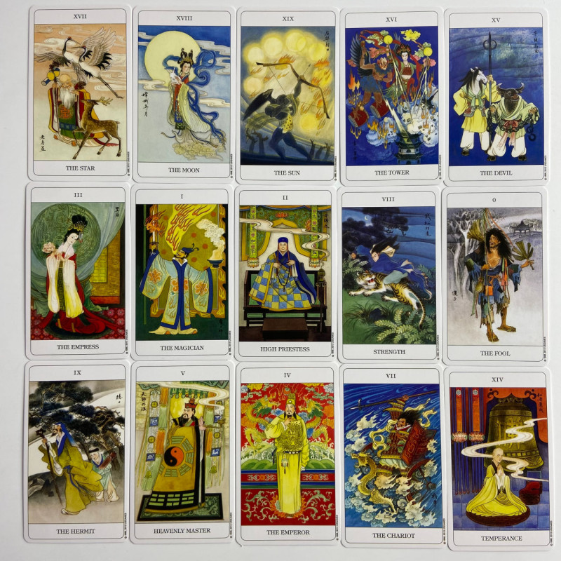 Карты Таро The Chinese Tarot Jui Guoliang китайская мифология уменьшенная колода