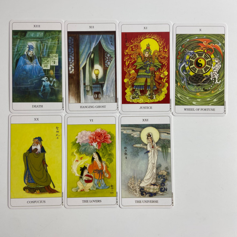 Карты Таро The Chinese Tarot Jui Guoliang китайская мифология уменьшенная колода