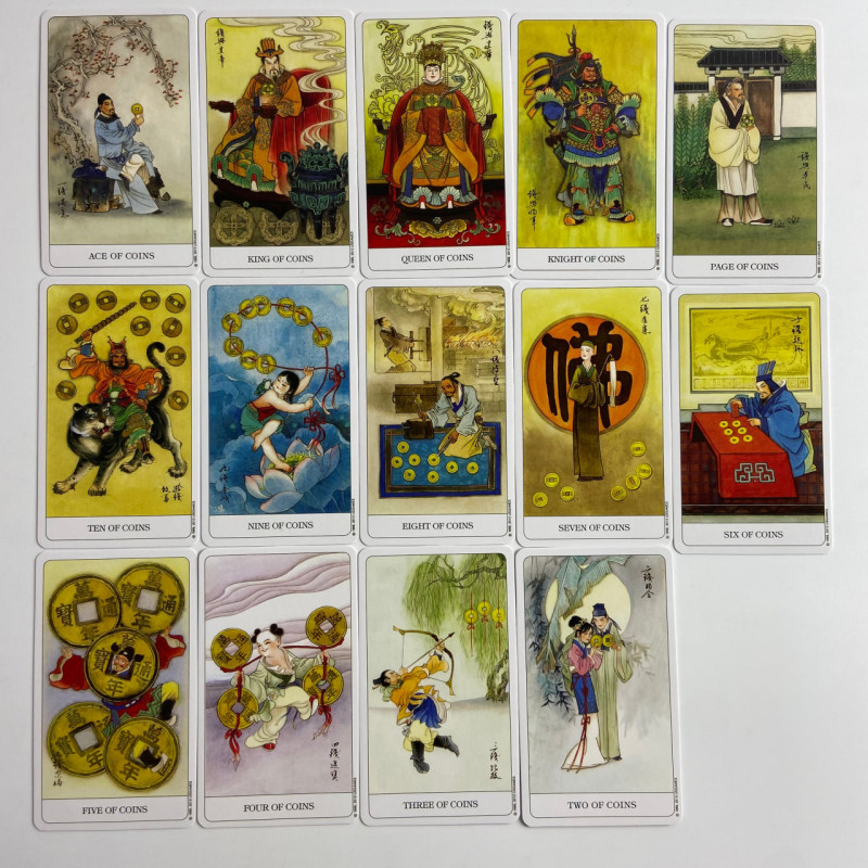 Карты Таро The Chinese Tarot Jui Guoliang китайская мифология уменьшенная колода