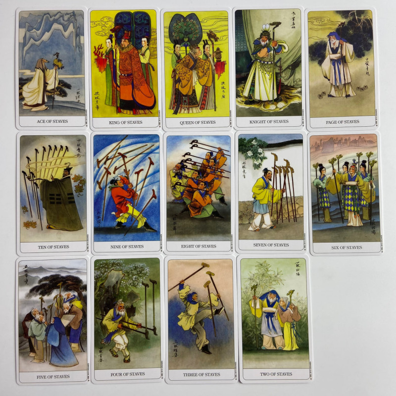 Карты Таро The Chinese Tarot Jui Guoliang китайская мифология уменьшенная колода