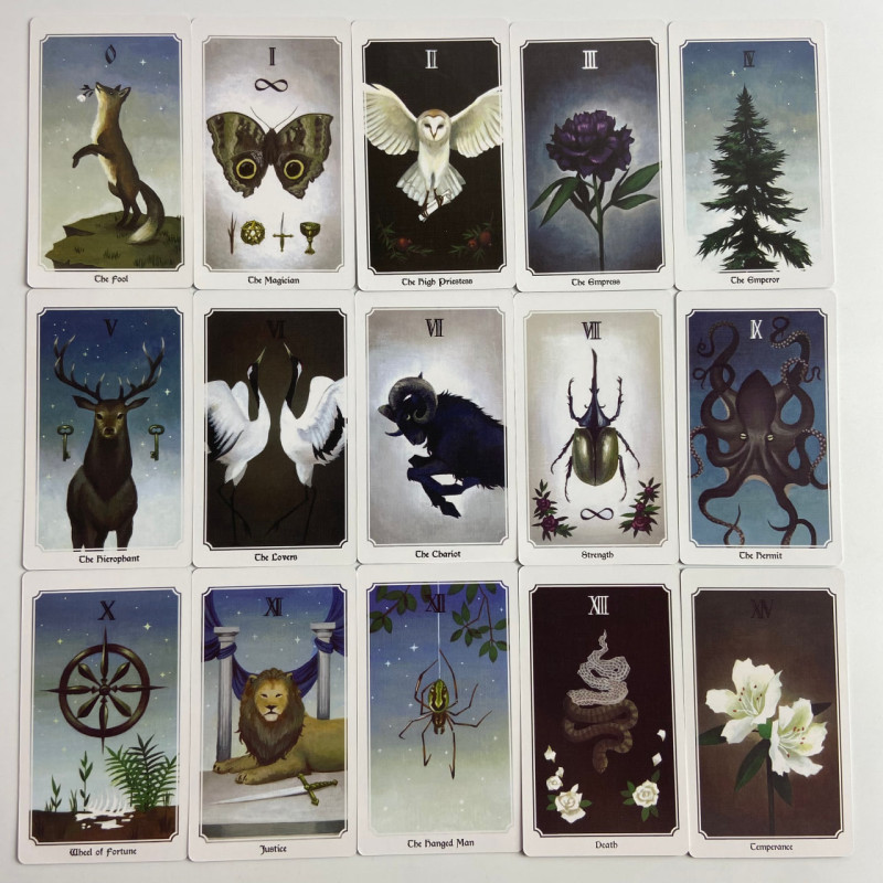 Карты Таро Anima Mundi Tarot «Души Мира», уменьшенная колода на основе Райдера—Уэйта