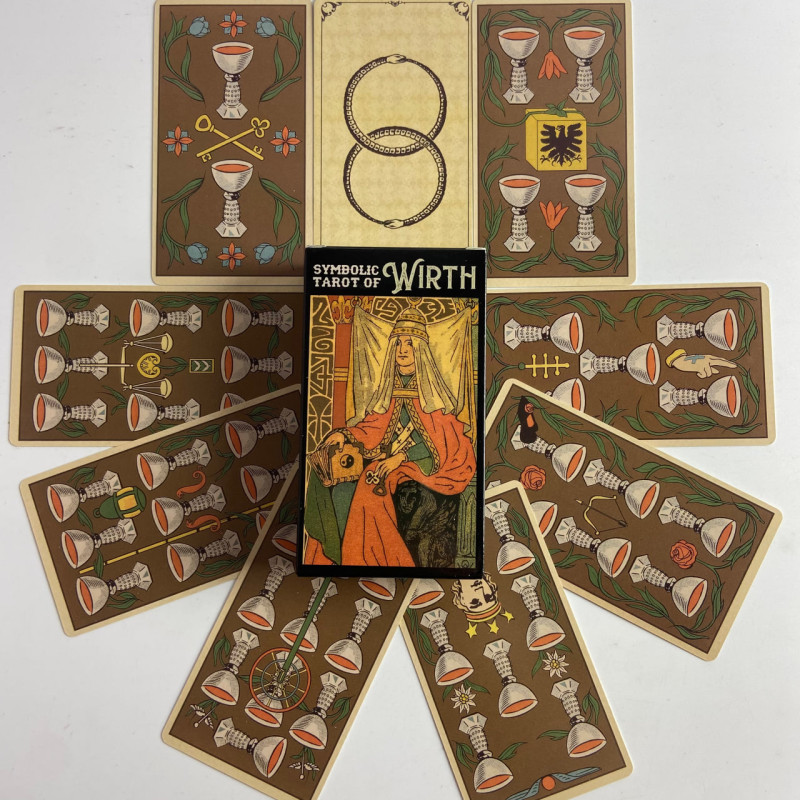 Карты Таро «Symbolic Tarot of Wirth» Освальда Вирта — символическая марсельская колода