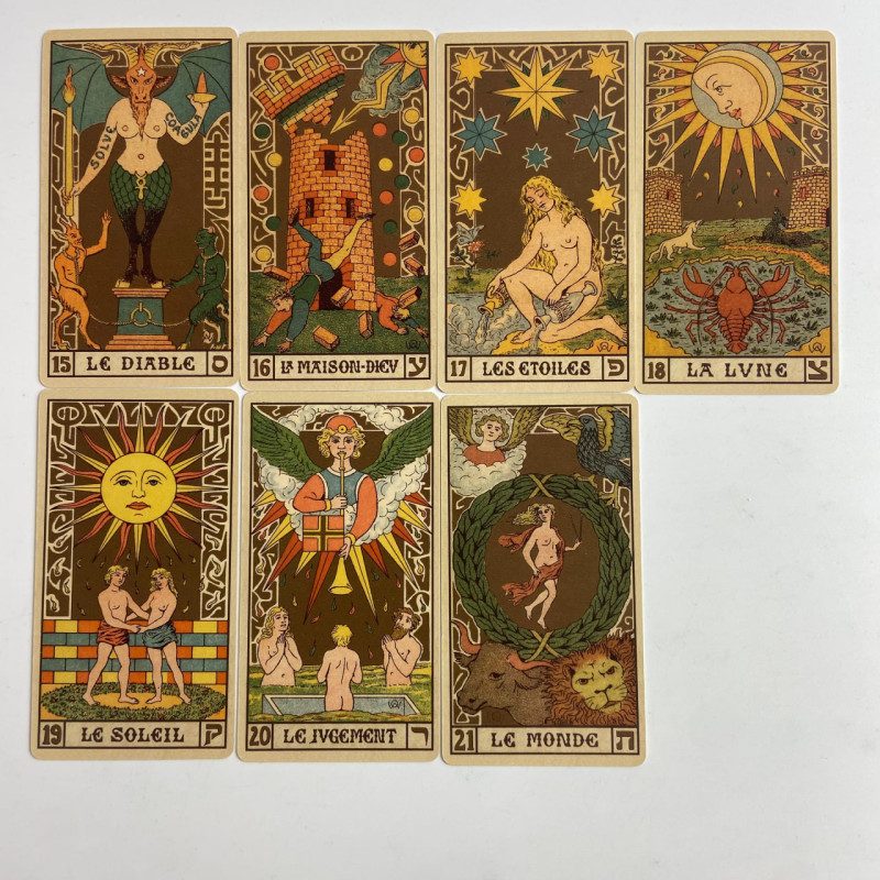 Карты Таро «Symbolic Tarot of Wirth» Освальда Вирта — символическая марсельская колода