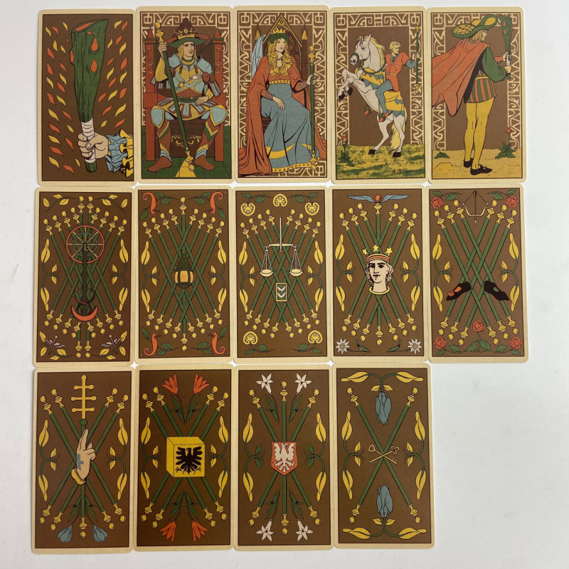 Карты Таро «Symbolic Tarot of Wirth» Освальда Вирта — символическая марсельская колода
