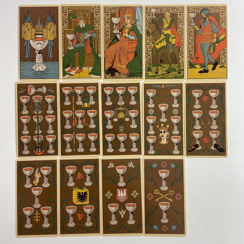 Карты Таро «Symbolic Tarot of Wirth» Освальда Вирта — символическая марсельская колода