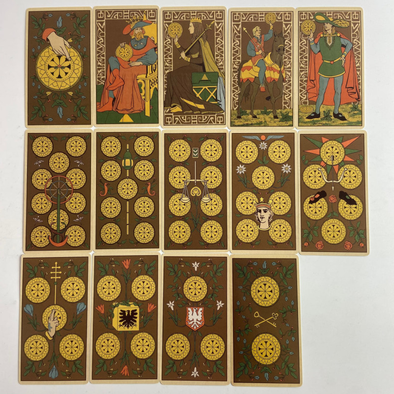 Карты Таро «Symbolic Tarot of Wirth» Освальда Вирта — символическая марсельская колода