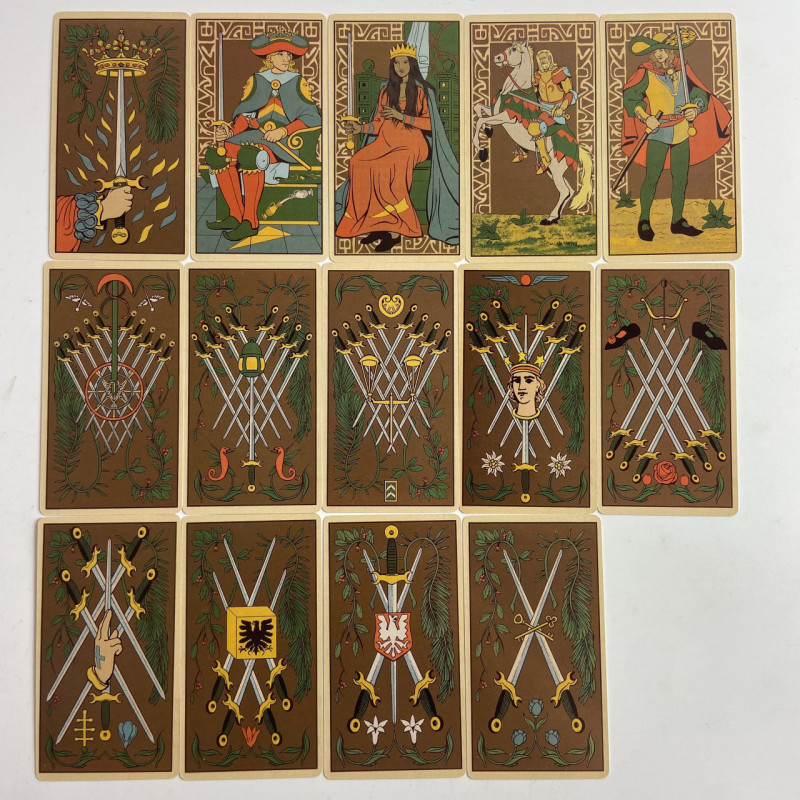 Карты Таро «Symbolic Tarot of Wirth» Освальда Вирта — символическая марсельская колода