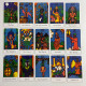Карти Таро African Tarot африканська колода у стилі примітивного мистецтва