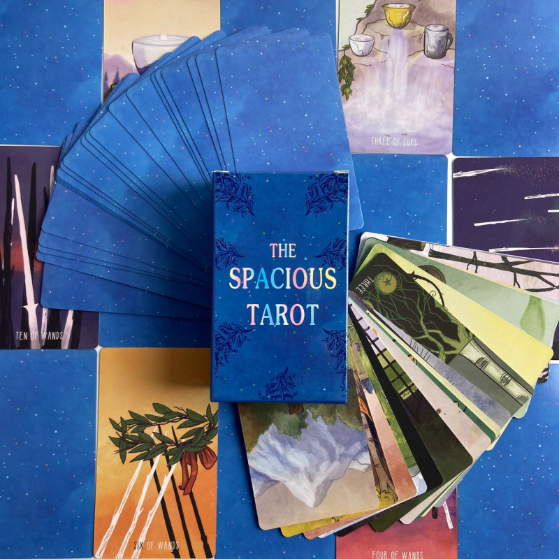 Карты Таро The Spacious Tarot Просторова уменьшенная колода на английском