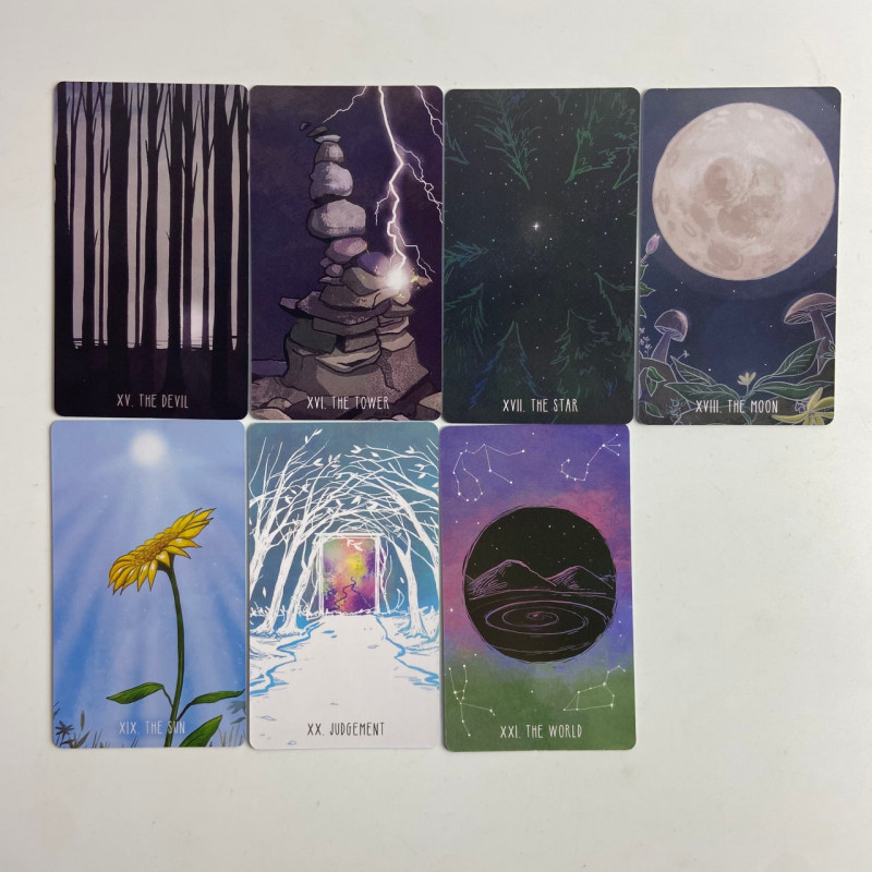 Карты Таро The Spacious Tarot Просторова уменьшенная колода на английском
