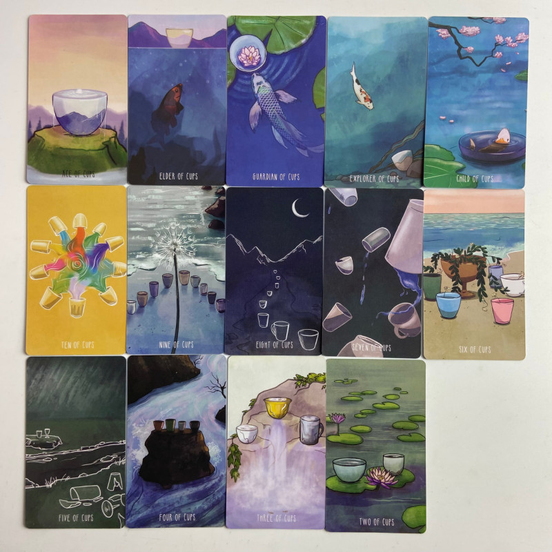 Карты Таро The Spacious Tarot Просторова уменьшенная колода на английском