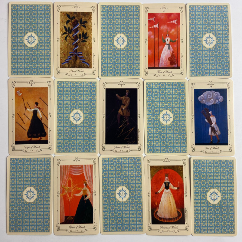 Карты Таро Stella's Tarot Стеллы Каоруко с японской иллюстрацией