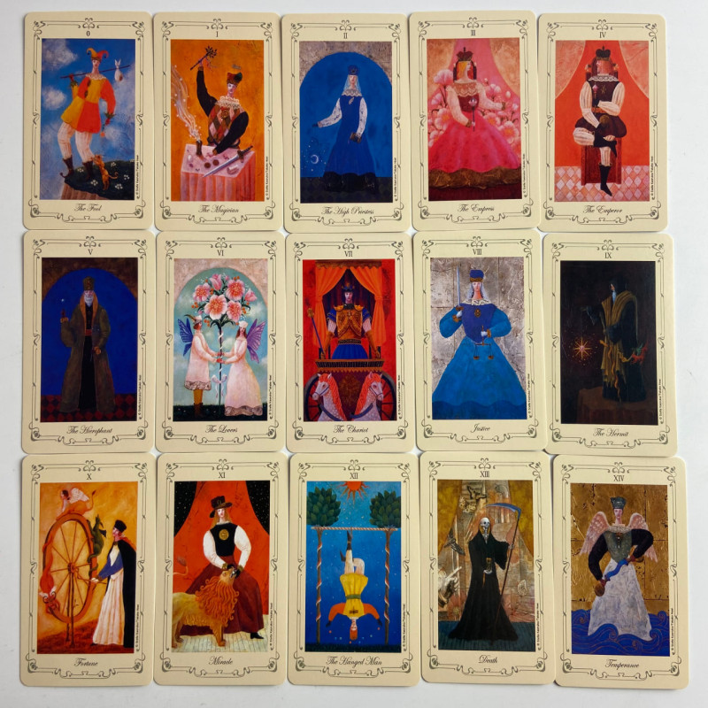 Карты Таро Stella's Tarot Стеллы Каоруко с японской иллюстрацией