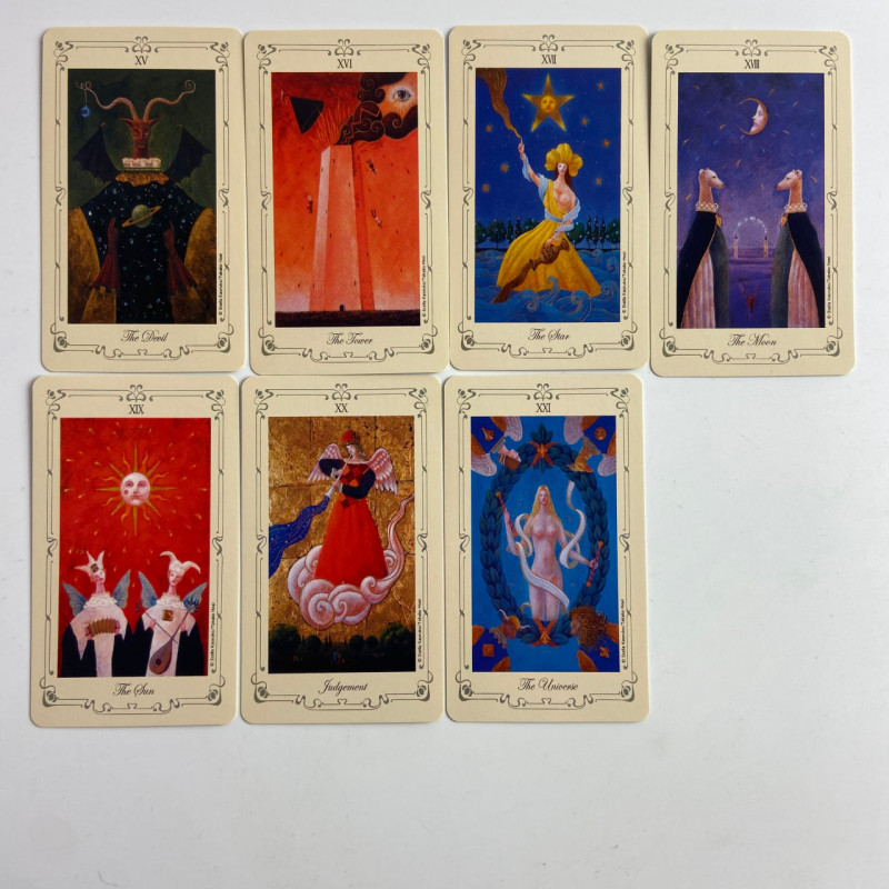 Карты Таро Stella's Tarot Стеллы Каоруко с японской иллюстрацией