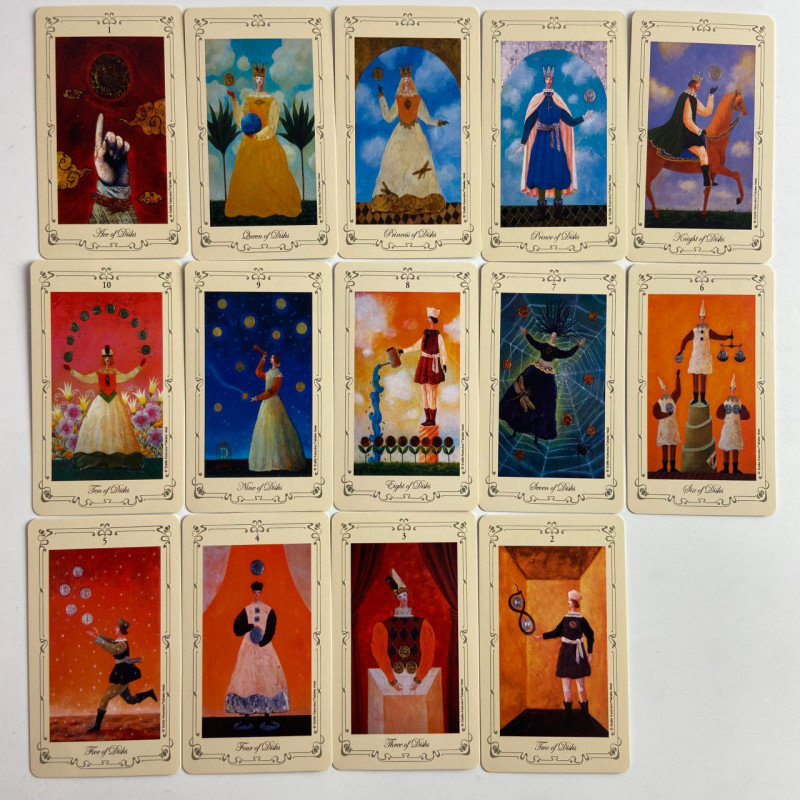 Карты Таро Stella's Tarot Стеллы Каоруко с японской иллюстрацией