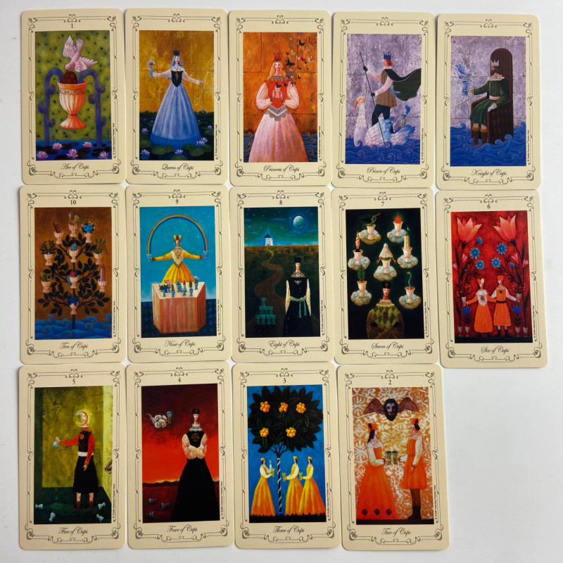 Карты Таро Stella's Tarot Стеллы Каоруко с японской иллюстрацией