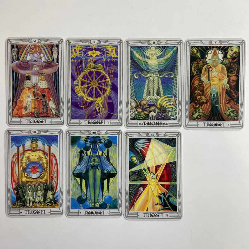 Карти Таро Тота Алістера Кроулі Aleister Crowley Thoth Tarot колода