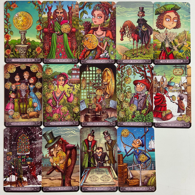 Карти Таро The Dark Mansion Tarot Темний Особняк українською версією